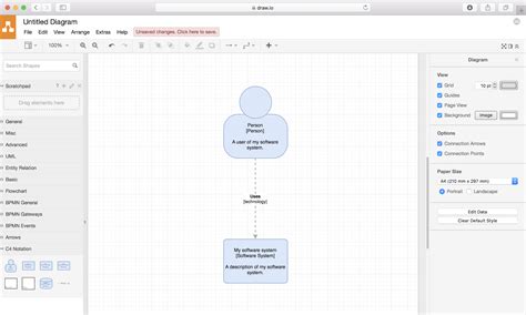 Er Diagram In Draw.io | ERModelExample.com