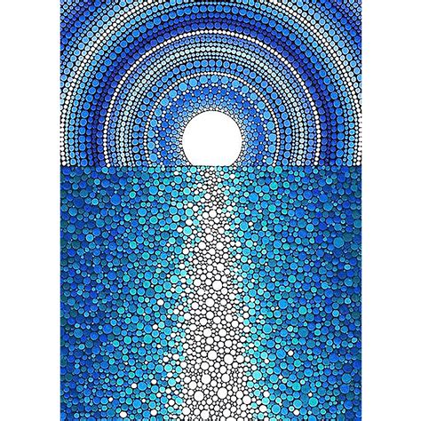 Diamond Painting - Crystal Rhinestone - Abstract Sea