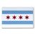 Chicago Flag Sticker