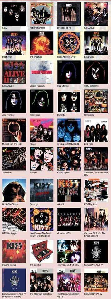 42 best images about Kiss Album Covers on Pinterest | Kiss album covers ...