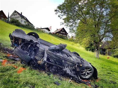 Richard Hammond's Rimac Concept One crash (lost onboard footage of hill ...