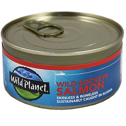 Wild Planet Wild Sockeye Salmon, 6 oz – Central Market