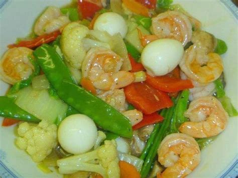 Chopsuey with Quail Egg Recipe - Authentic Filipino Recipes