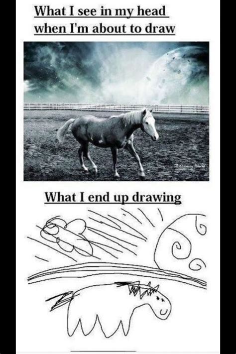 Drawing a horse - Meme Guy