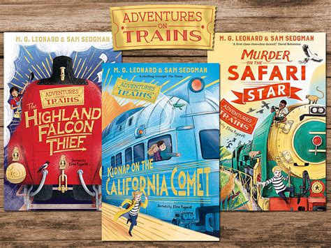 Adventures on Trains: My Favorite Middle-Grade Book Series in 2021