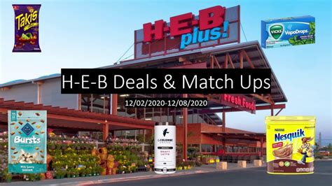 H-E-B Couponing & Deals This Week! December 2nd 2020 | How to Coupon HEB! - YouTube