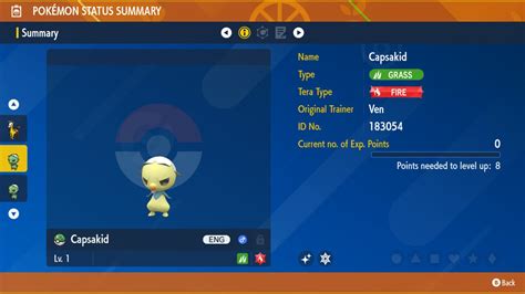 Shiny/non-shiny Capsakid/scovillain 6IV Pokémon - Etsy