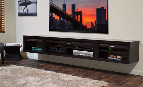 Diy floating tv console