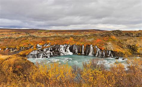 Hraunfossar, Iceland - The Lava waterfalls are at the West side of Iceland. There | Travel ...