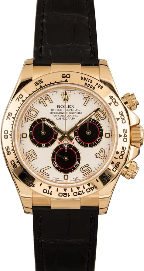 Rolex Daytona Leather Band - Save At Bob's Watches