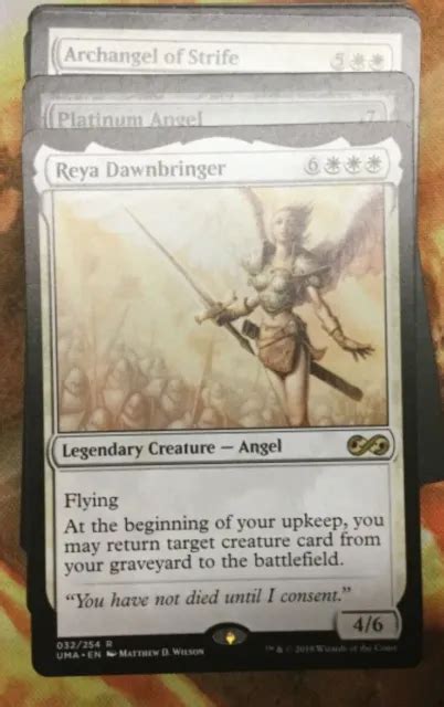 COMMANDER-ANGEL DECK -REYA -EDH -WHITE-ARTIFACT-100 Card MTG - RTP-RARES-MYTHIC $69.99 - PicClick