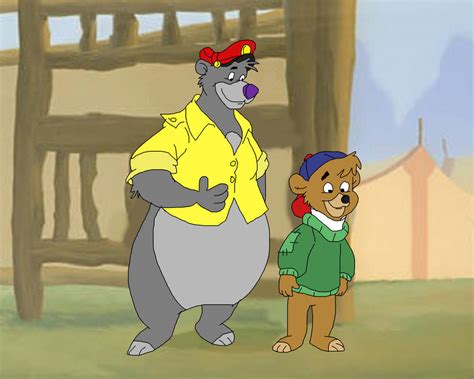 Kit Cloudkicker trains Baloo for army by TomArmstrong20 on DeviantArt