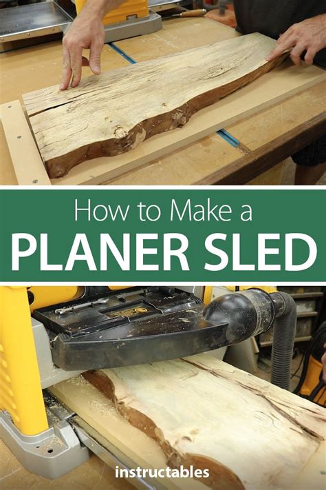 How to Make a Planer Sled | Woodworking planer, Planer, Wood planer