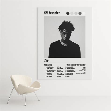 NBA Youngboy Digital Download Poster, Top Album, Music Artist Album Cover Wall Art - Etsy