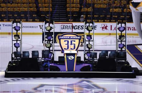 Nashville Predators - Pekka Rinne Retirement Monuments on Behance