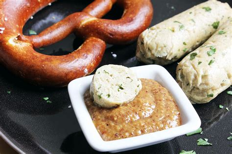 Vegan Weisswurst (Bavarian White Sausage) - Cheap And Cheerful Cooking