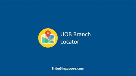 √ Find UOB Branch Locator and ATM in Singapore