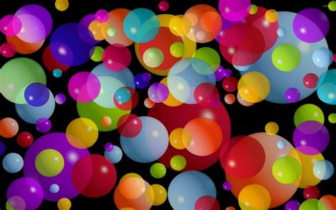 Colorful Bubbles Screensaver