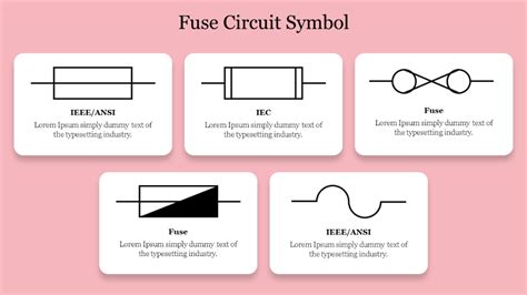 This Fuse Circuit Symbol PowerPoint slide is easily editable. You can easily impress the ...