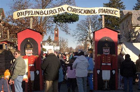 Christkindl Market, held every December in Downtown Mifflinburg ...