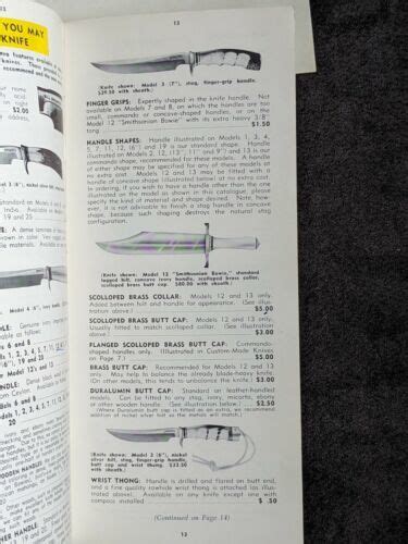 1965 Randall Knives Catalog Amazing condition, Sixteenth Edition! | #4639363080