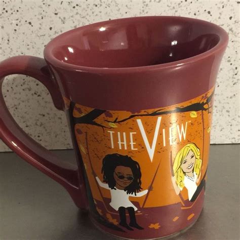 The View Fall 2010 Coffee Mug Whoopie Joy More Made USA TV Show Give Away #CeramicSource | Usa ...