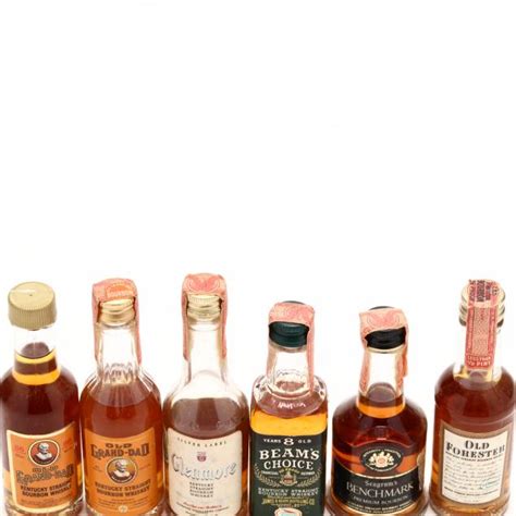 Miniature Bourbon Bottle Collection I (Lot 3039 - Rare SpiritsMar 12 ...