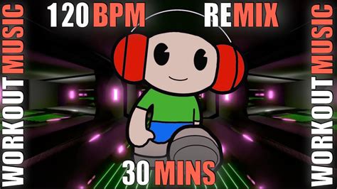 120 bpm, 30 min Workout Music for Fitness and Stress Release! Tight remixed and remastered audio ...