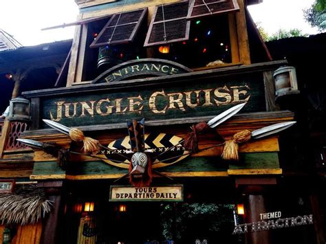 The Disney Jungle Cruise Spiel - Themed Attraction