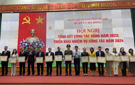 Hà Đông: Hoàn thành và hoàn thành vượt mức 27/28 chỉ tiêu năm 2023