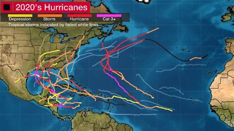 14 Hurricanes Occurred in the 2020 Atlantic Hurricane Season After an Upgrade of Gamma, NHC Says ...