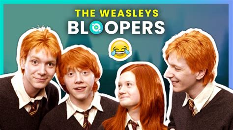 Harry Potter Bloopers: Best of the Weasleys | OSSA Movies | Bloopers ...