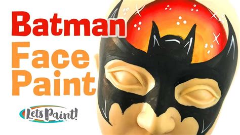 Top 39+ imagen batman face paint - Abzlocal.mx