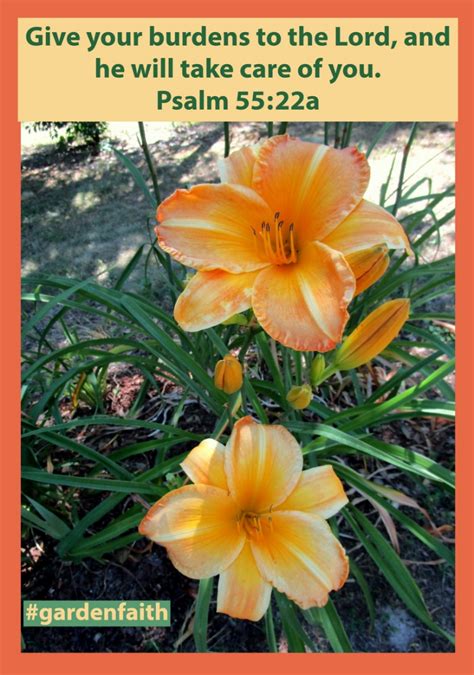 God will take Care of You: Psalm 55:22 – Garden Faith