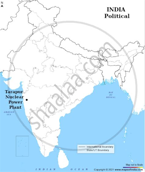 On the given Map of India, locate and label the following with ...