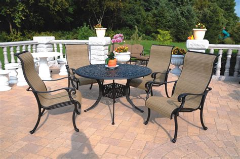 Aluminum Sling Patio Dining Set - Patio Furniture