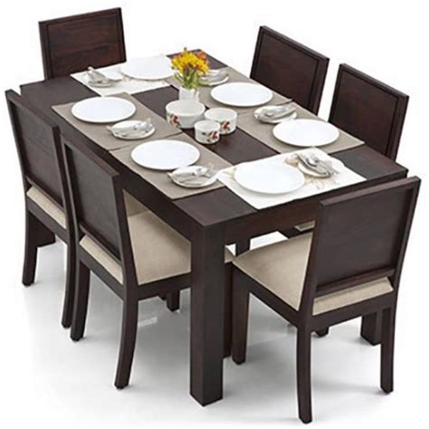 Buy Dining Table Set Online @ Money Saving Price in India | 6 seater ...