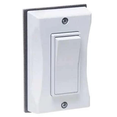 Weatherproof Outdoor Light Switch Cover Single Gang, Waterproof, White ...