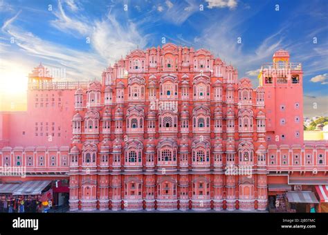 Aerial view jaipur pink city hi-res stock photography and images - Alamy