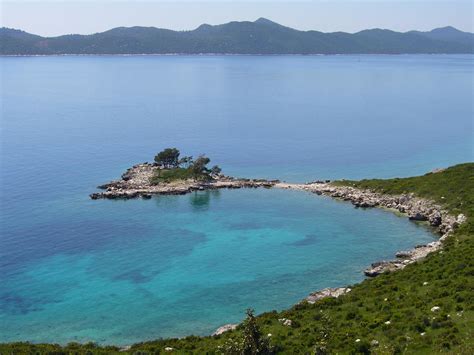 View Of Adriatic Sea With Islands In by Marianna Sulic