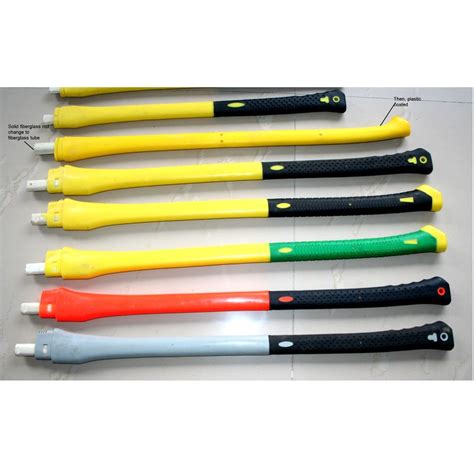 36" Fiber Glass Axe Replacement Handle, Colors Plastic And Soft Rubber ...