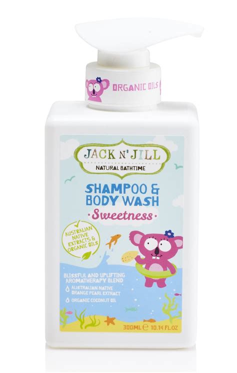 Jack N' Jill Sweetness Shampoo and Body Wash, Natural Bath Time 300ML - Living Balance