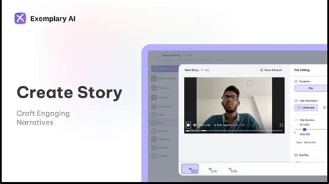 How to create a Story | Exemplary AI - YouTube
