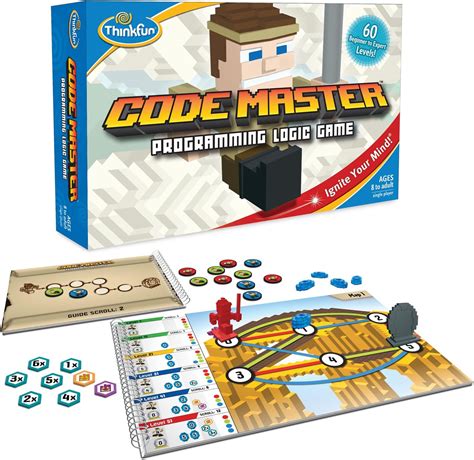 Think Fun Code Master Programmazione Logic Game e STEM Giocattolo per Ragazzi e Ragazze dagli 8 ...