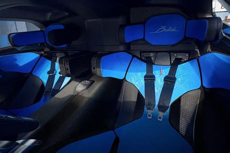 Stunning interior of the Bugatti Bolide is unveiled