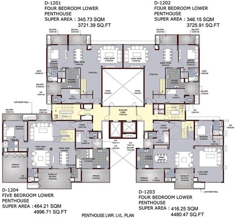 high rise residential san francisco floor plan | Floor plans, Residential building plan ...