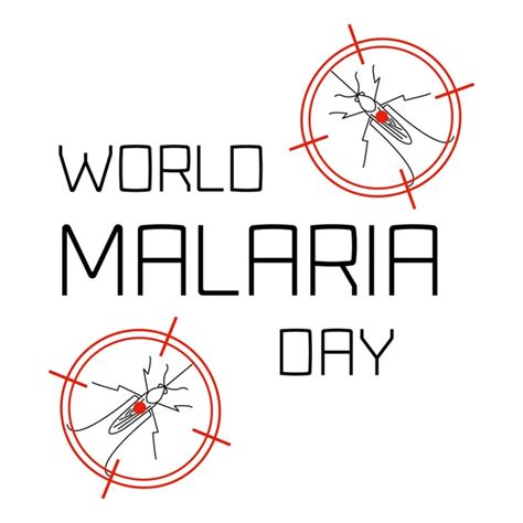 World Malaria Day poster — Stock Vector © Naumas #110389212