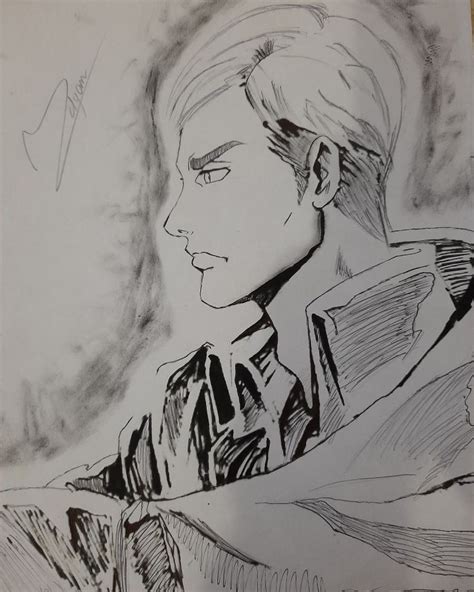 SNK ERWIN SMITH FAN ART | Fan art, Sketches, Art