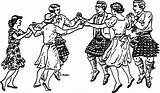 Free Country Dancing Cliparts Download  sketch template