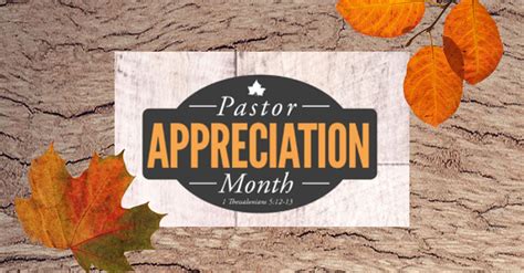 October is Pastor Appreciation Month | Joy Lutheran Church